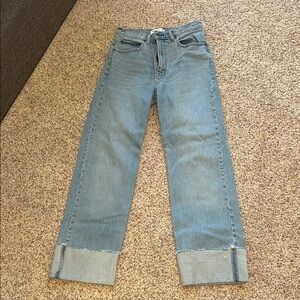 Abercrombie & Fitch Light Blue Straight Leg Jeans